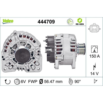 Generátor VALEO 444709