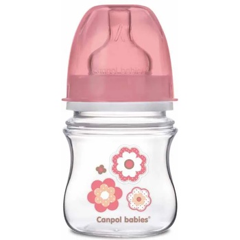 Canpol babies Антиколик шише Canpol - Newborn Baby, 120 ml, розово (35/216_pin)