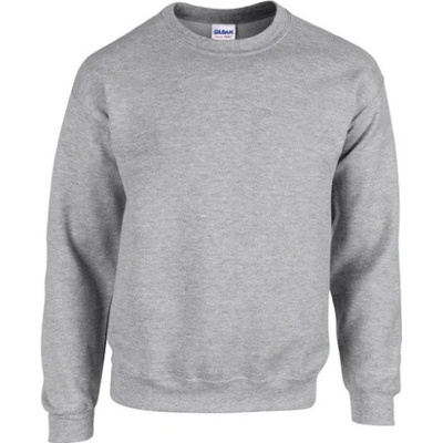 Gildan pánska mikina bez kapucne G18000 Sport Grey Heather