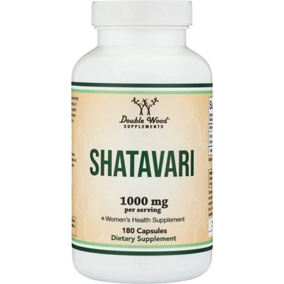 Double Wood Supplements Shatavari 500 mg [180 капсули]