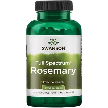 Swanson Full Spectrum Rosemary, 400 mg, 90 капсули, Swanson (SW1340)