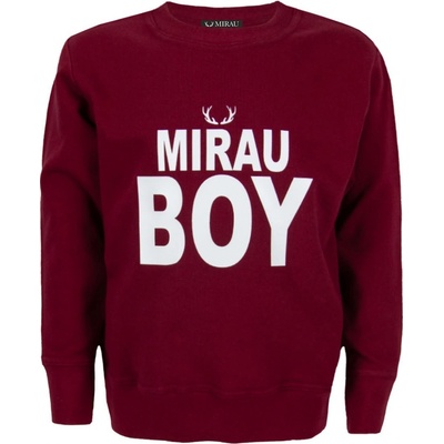 Mirau chlapčenská mikina bez kapucne Boy čierna