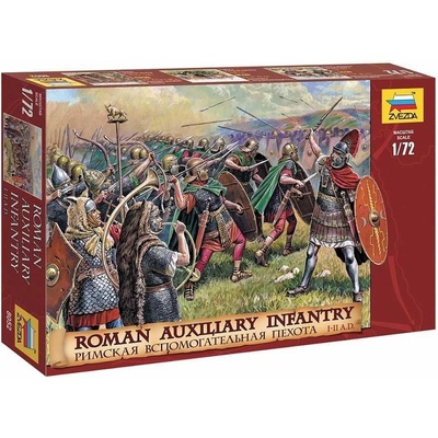 ZVEZDA Wargames AoB figurky 8052 Roman Auxiliary Infantry re-release 1:72