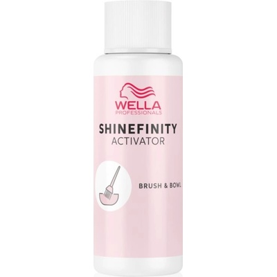 Wella Professionals Shinefinity Activator vyvíječ barvy pro blond vlasy 60 ml