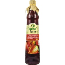 Natur farm Ovocný sirup s jahodovou šťávou 700 ml