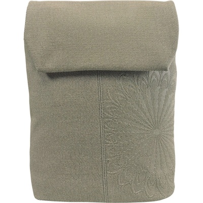Tapple Hnědozelený / khaki texturovaný s ornamenty Cora 16 l
