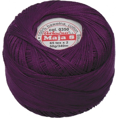 Ariadna Háčkovacia priadza Maja 8 50 g - 0350