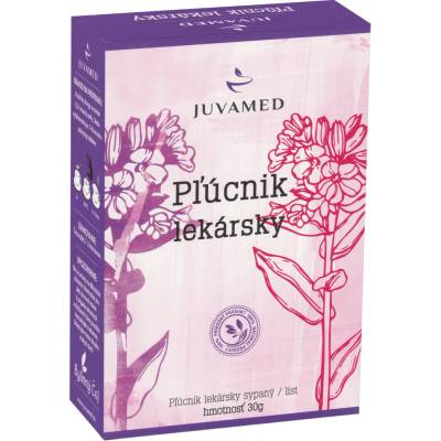 Juvamed bylinný čaj PĽÚCNIK LEKÁRSKY list 30 g