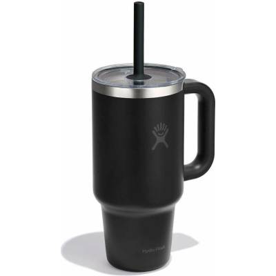 Hydro Flask termohrnek 32 Oz Travel Tumbler Clear Lid 946 ml černá