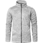 Promodoro 7720 / Мъжко плетено поларено яке - сив цвят xxl (40772061005)