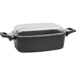 SKK Тава дълбока + капак - 33 х 21 см (skk-8253)