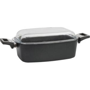 SKK Тава дълбока + капак - 33 х 21 см (skk-8253)
