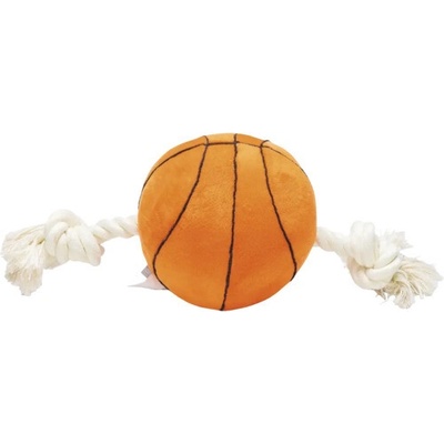Beeztees basketbalová lopta plyšová 27 x 13 x 13 cm