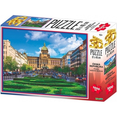 HM Studio 3D Praha Národní muzeum 1000 dílků