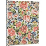 Little, Brown Book Group 2026 Pear Garden (Peking Opera Embroidery) Ultra 12-month Horizontal Hardcover Flexi Dayplanner 2026 (Wrap Closure) | Paperblanks