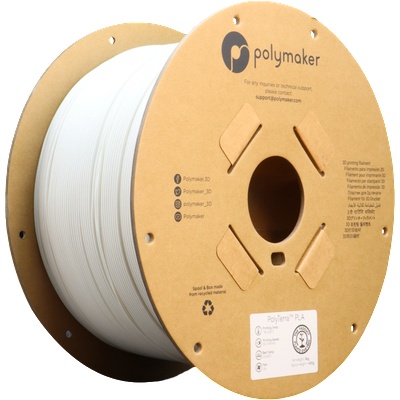 Polymaker PolyTerra PLA Cotton White - 1, 75 mm / 3000 g (PA04008)
