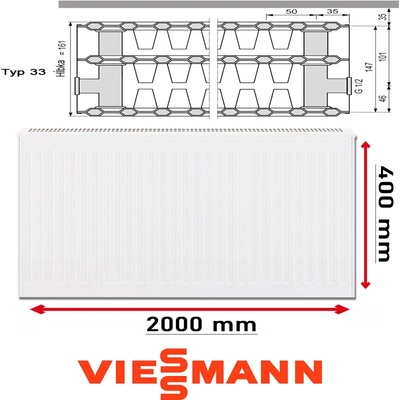 Viessmann 33 400 x 2000 mm