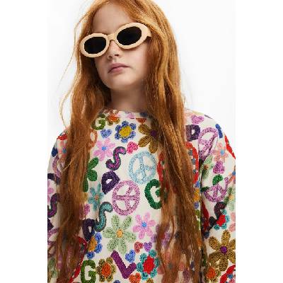 Desigual Детски памучен суичър Desigual (25SGSK07)