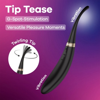 Satisfyer Tip Tease Black