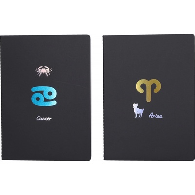 Notes 18,5x25,5 cm 34 bílých linkovaných stran Zodiac