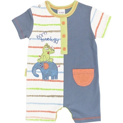 Letní bodýčko s nohavičkami Born to be wild Fairtrade