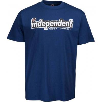 Triko Independent Outline Tee navy