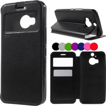 Image 1 of HTC One M9 Plus Window Wallet Кожен Калъф и Протектор