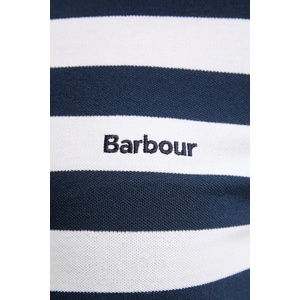 Barbour Тениска с яка дамска от памук Ashbourne (LML0887) - answear - 136,89 лв