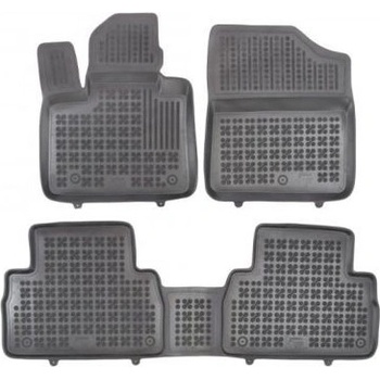 Rezaw-Plast Гумени стелки за Hyundai Santa Fe Hybrid version 5 passenger (2020+) - тип леген