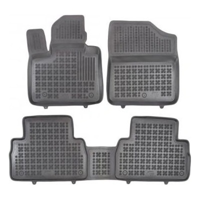 Rezaw-Plast Гумени стелки за Hyundai Santa Fe Hybrid version 5 passenger (2020+) - тип леген