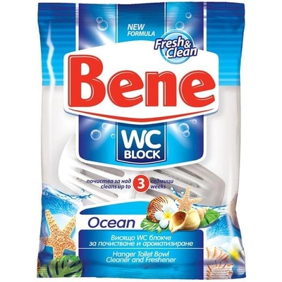 Bene Ароматизатор за тоалетна Bene, сухо блокче, различни аромати (5020100250)