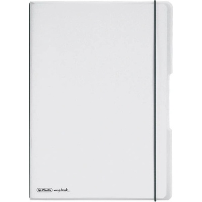 Herlitz Zošit Flex A4 linajkový štvorčekový PP transparentný