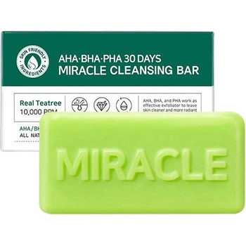 Some By Mi AHA BHA PHA 30 Days Miracle Cleansing Bar хидратиращ почистващ сапун за мазна и проблемна кожа унисекс 106 гр