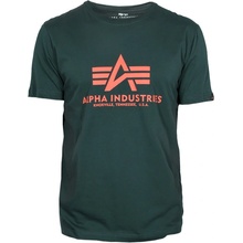 Alpha Industries tričko Basic T Shirt petrolejové