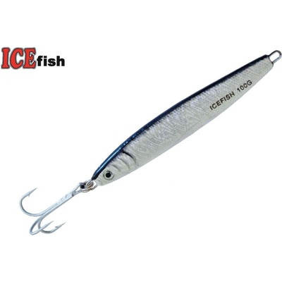 ICE FISH Pilker 3D vláčecí ČERNÝ (100 g)