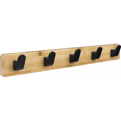Walteco 8599 5 háčků bambus / matný černý
