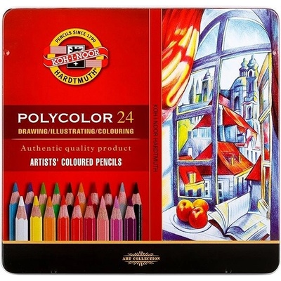 Koh i Noor 3834 umelecké pastelky Polycolor 24 ks