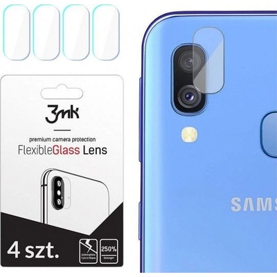 3mk Protection Стъклен протектор 3MK Flexible Glass Lens за Samsung Galaxy A40, Прозрачен, 4бр (5903108136792)