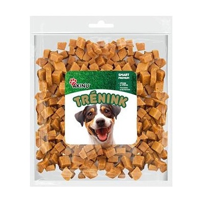 Akinu Trénink Lososové kostky pamlsek pro psy 400 g