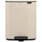 Brabantia Кош за смет Brabantia Bo Pedal 12L, Soft Beige