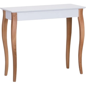 Ragaba Бяла конзолна масичка за кафе, дължина 85 cm - Ragaba (RagabaLIL21)