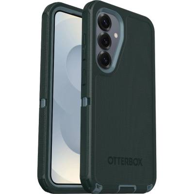 OtterBox Defender Case for Samsung Galaxy S25, Shockproof Drop Proof Ultra Heavy Duty Protective Case 7X Military Grade Tested Green - 77-97615