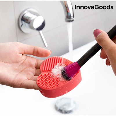 InnovaGoods Pomôcka na Čistenie Štetcov na Líčenie Heart