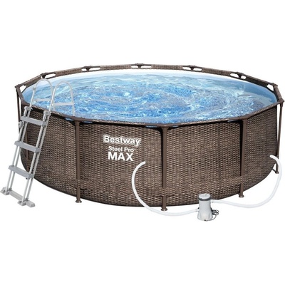 Bestway Steel Pro Max Rattan 3,66 x 1 m 56709 – Zboží Dáma