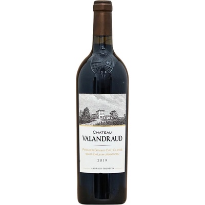 Château Valandraud Cuvée suché červené 2019 13,5% 0,75 l (čistá fľaša)