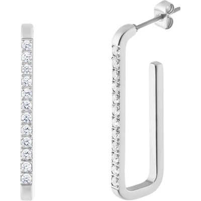 Preciosa Ocelové náušnice s kubickou zirkonií Auris Spotlight 7504 00