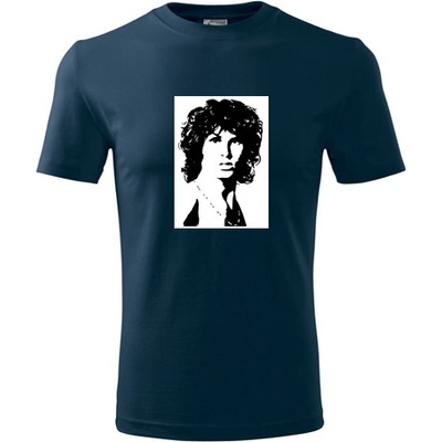 Tričko Jim Morrison tmavě modré