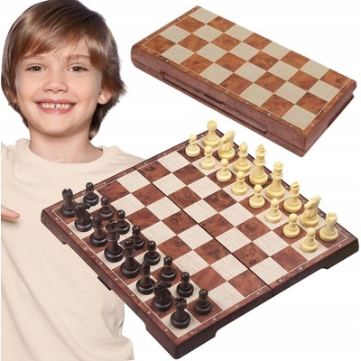 HRA ŠACHY A VRHCÁBY 2V1 MAGNETICKÉ Qulki