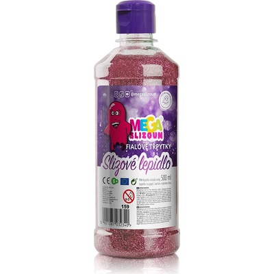 Megaslizoun lepidlo na sliz třpytivé fialové 500 ml