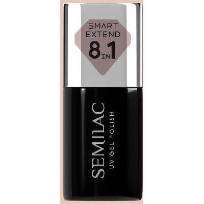 Semilac Smart Extend hybridní lak na nehty světle nude č. 816 7 ml